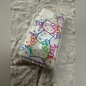 Cute Colorful Hello Kitty Face iPhone 16 Pro Max Case